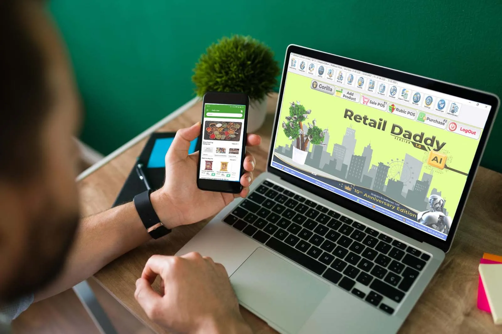 Home Retail Daddy Best billing software provider in India